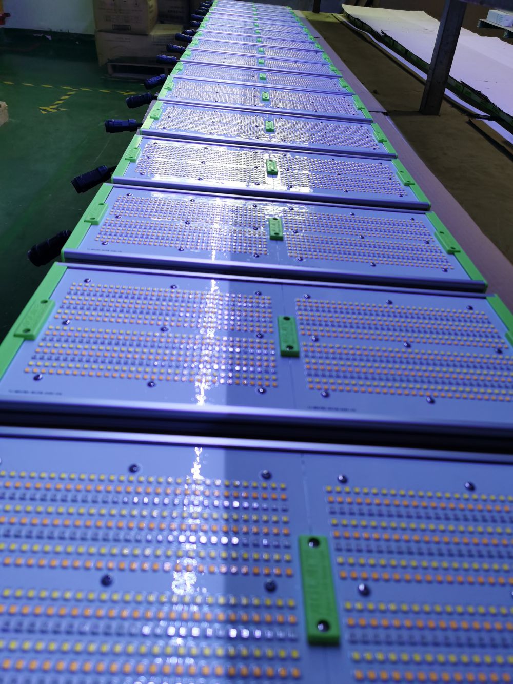 九游老哥俱乐部光电的ＳＭＤＬＥＤ用于公司自产的植物生长灯